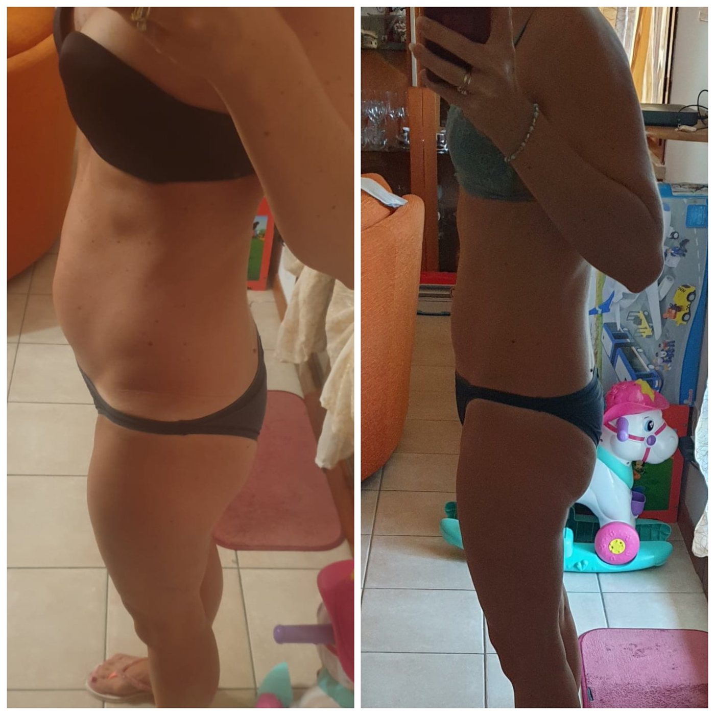 Alessia B — prima e dopo