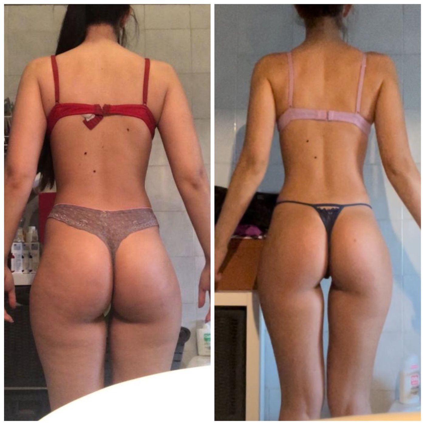 Silvia — prima e dopo