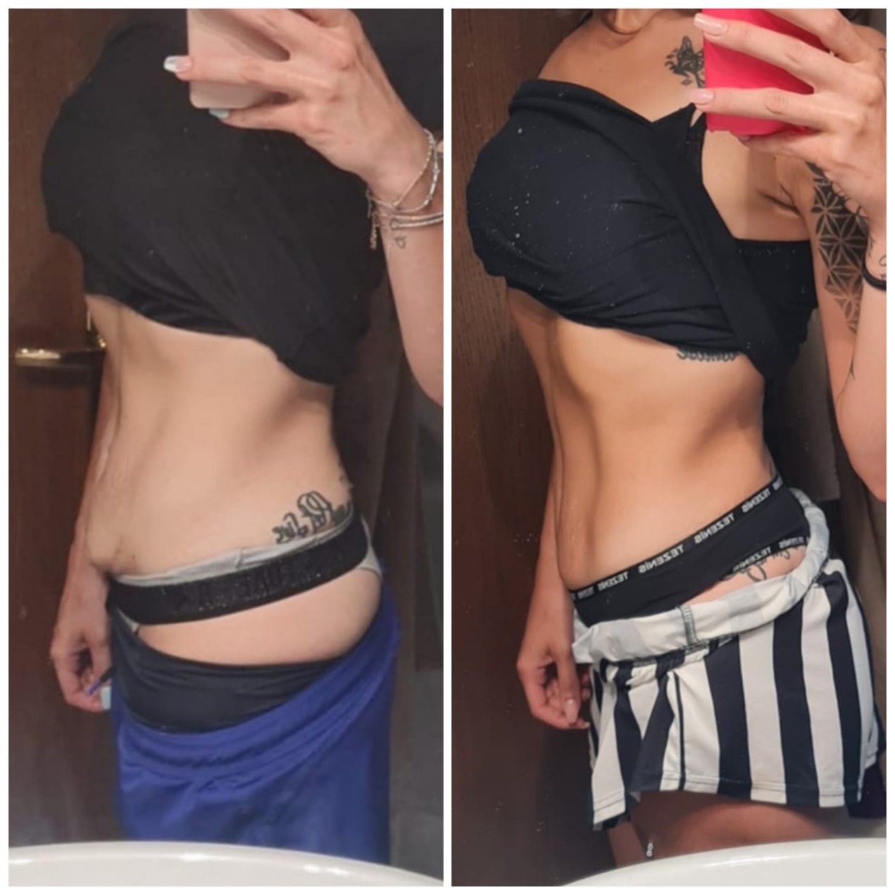Irene — prima e dopo